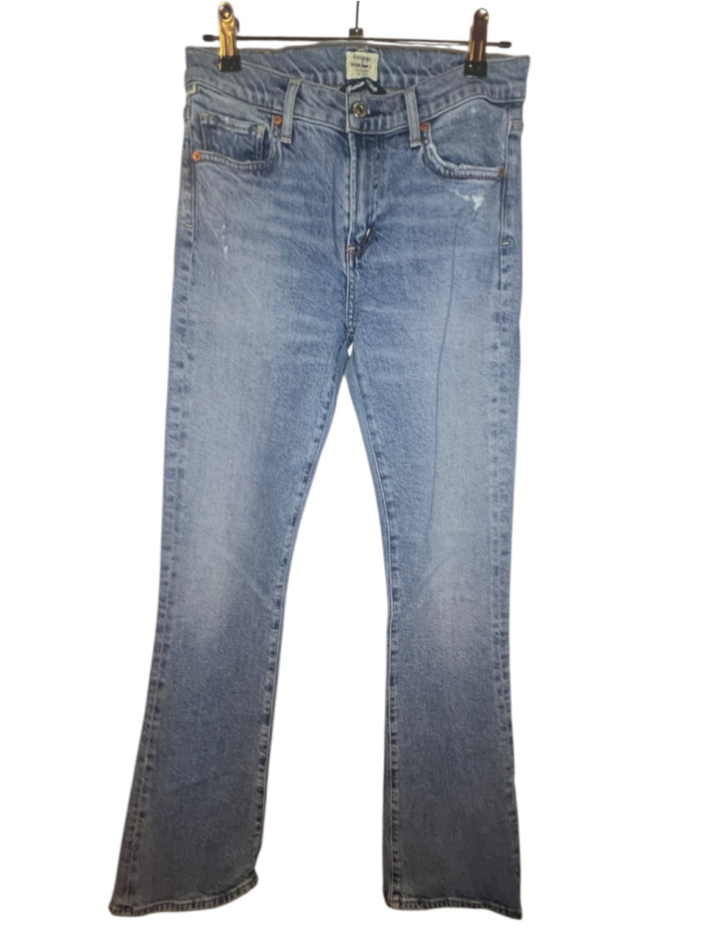 Citizens Of Humanity Emmanuelle Slim Bootcut Vintage Wash Light Wash Denim Jeans